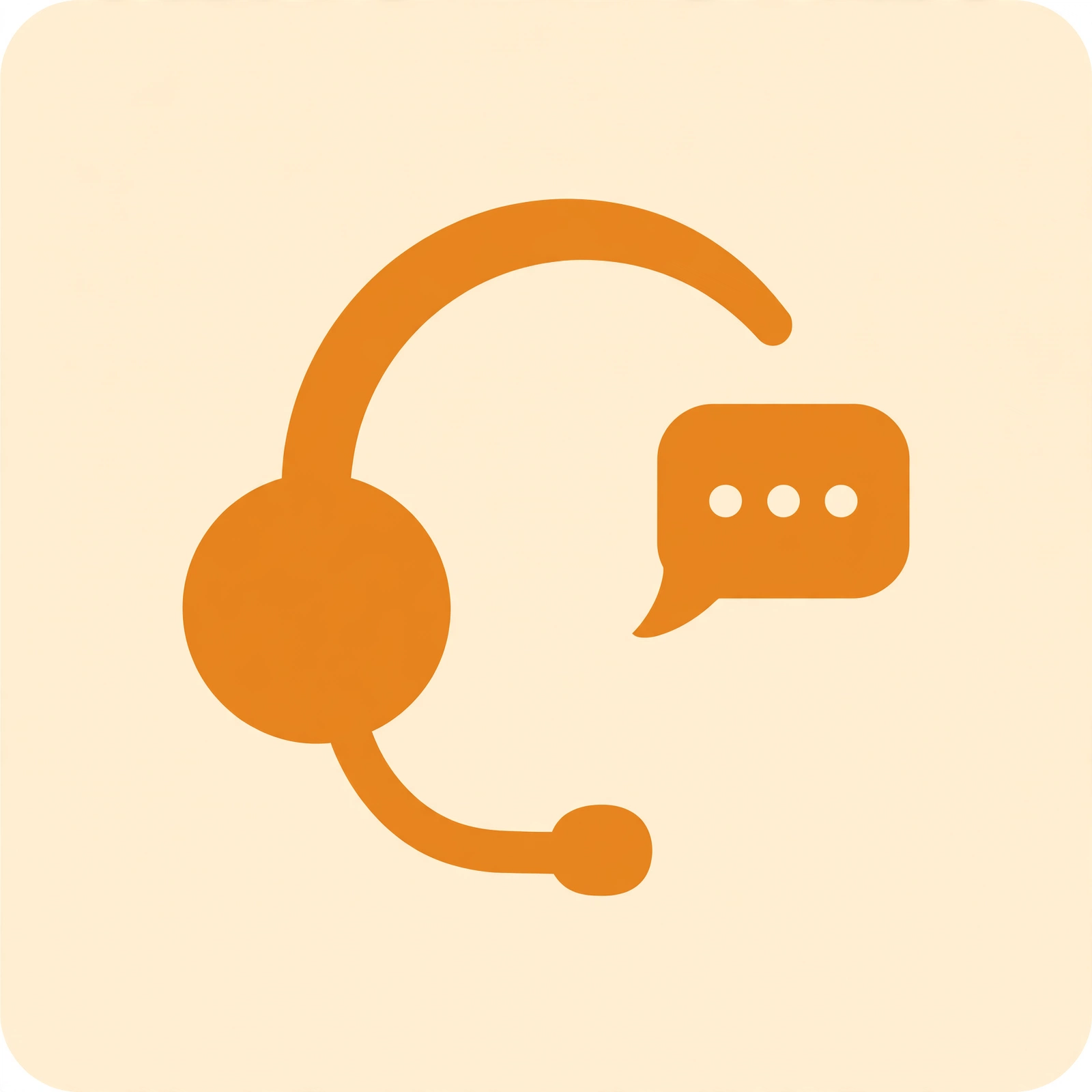 Customer support icon